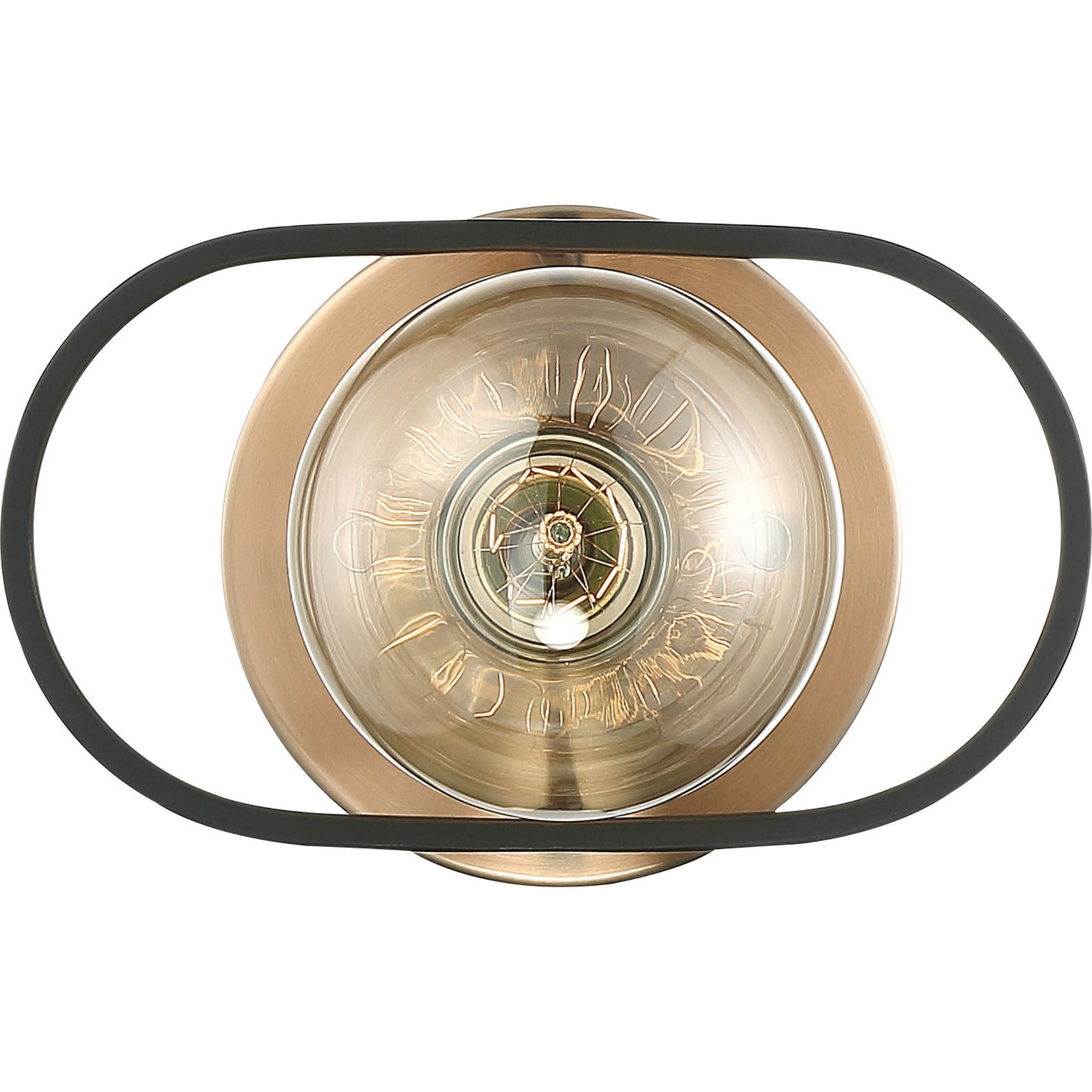 Chassis 8" Armed Sconce, Brass Finish - Bees Lighting