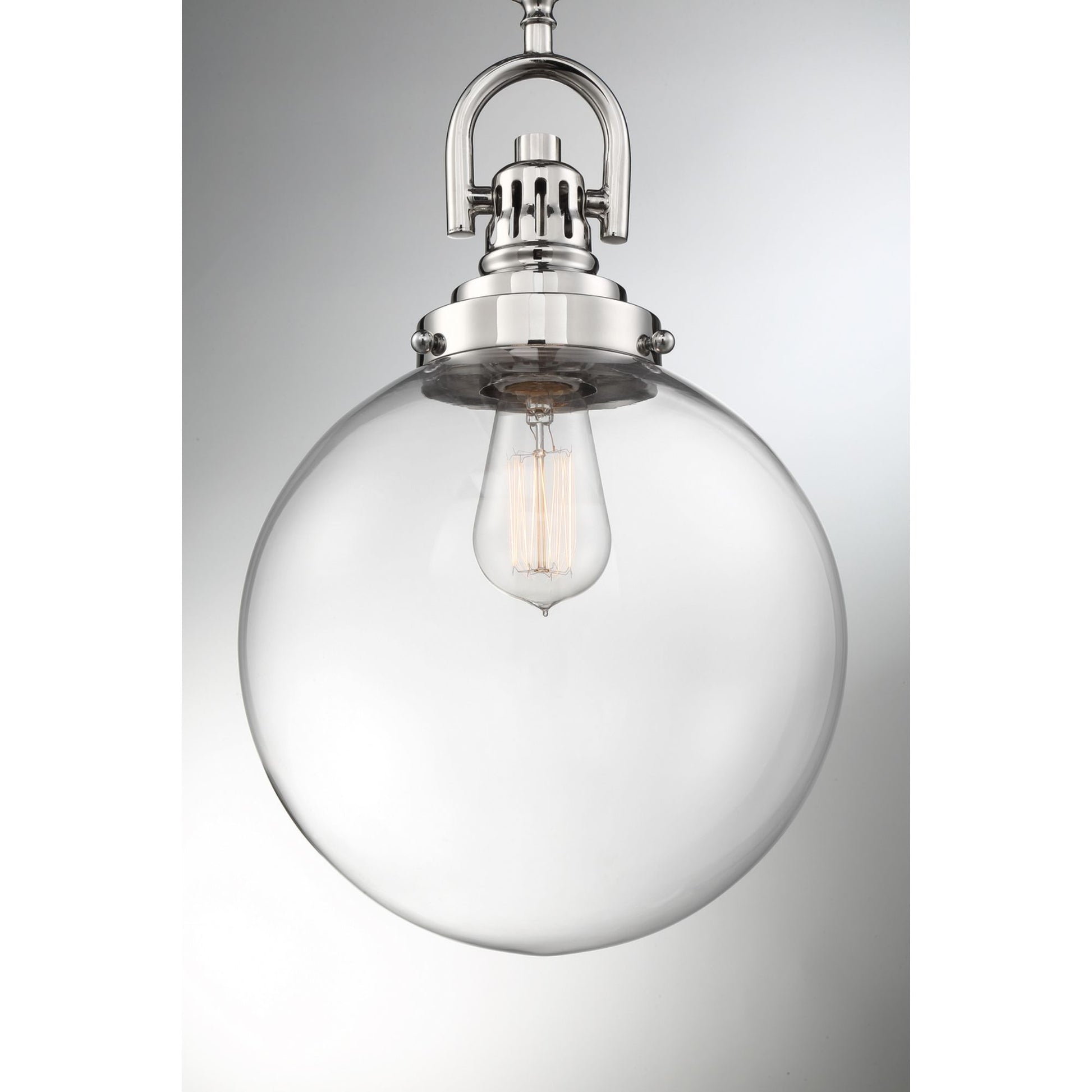 Skyloft 10" Pendant, Nickel Finish - Bees Lighting