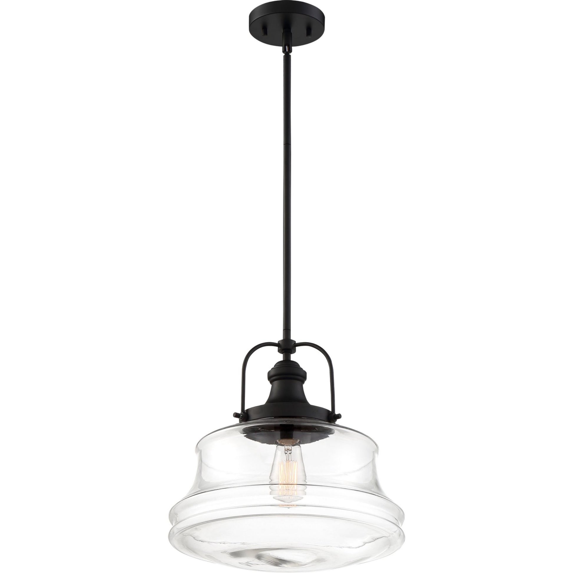 Basel 14" Pendant, Black Finish - Bees Lighting