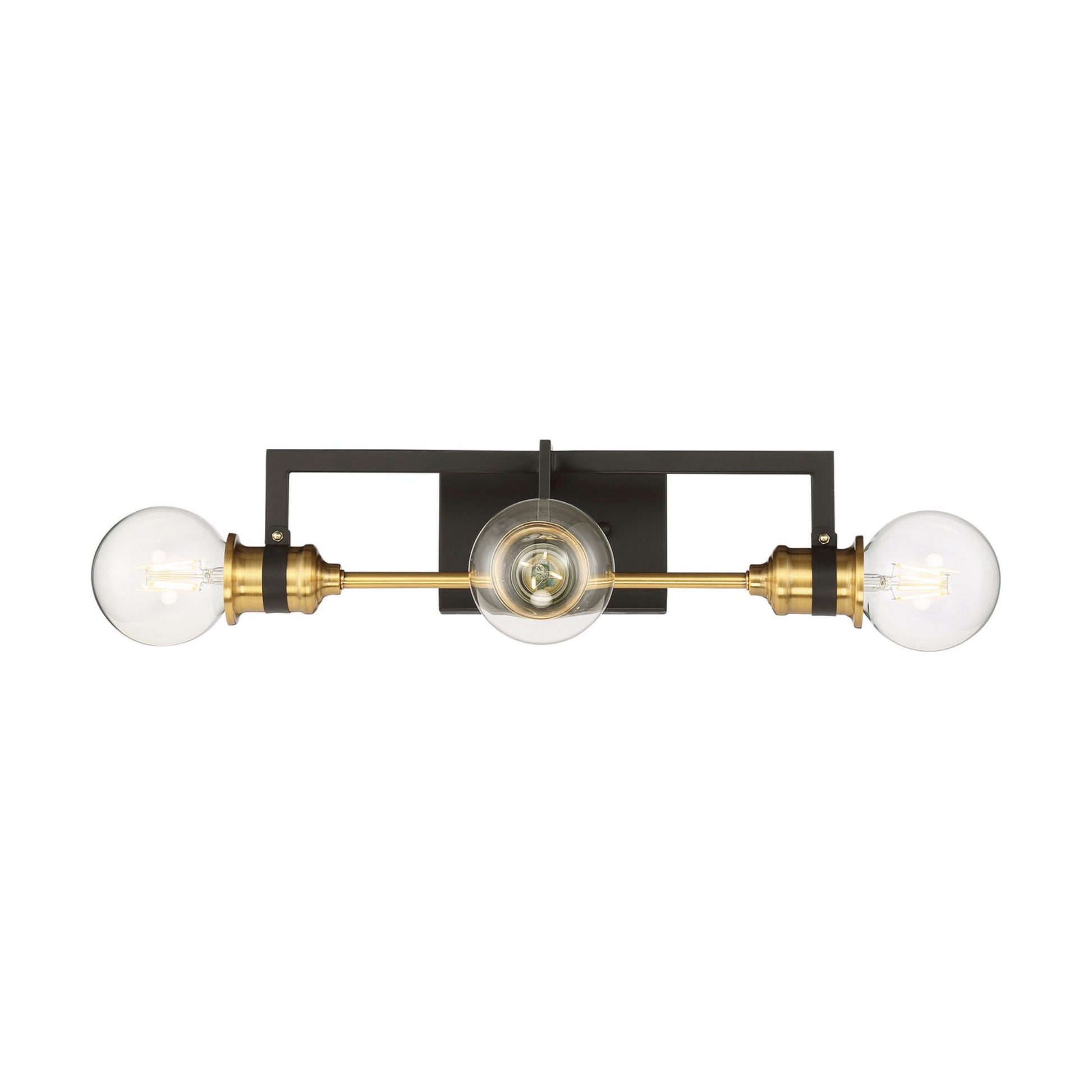Intention 17" 3 Lights Vanity Light, Black Finish - Bees Lighting