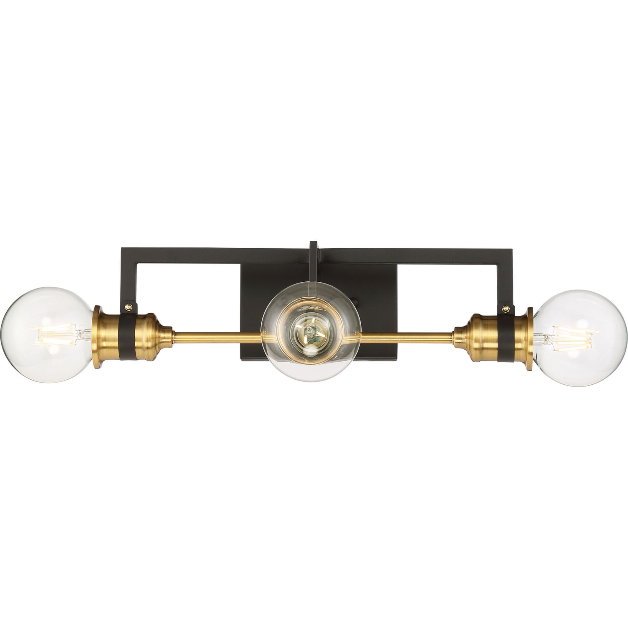 Intention 17" 3 Lights Vanity Light, Black Finish - Bees Lighting