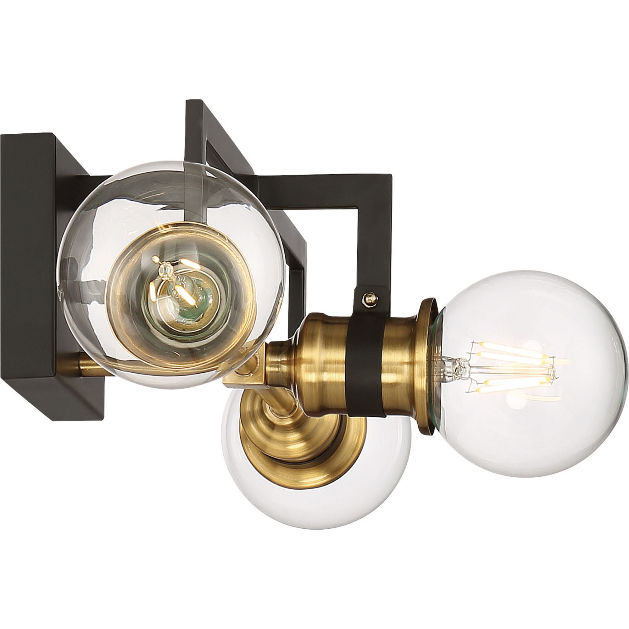 Intention 17" 3 Lights Vanity Light, Black Finish - Bees Lighting