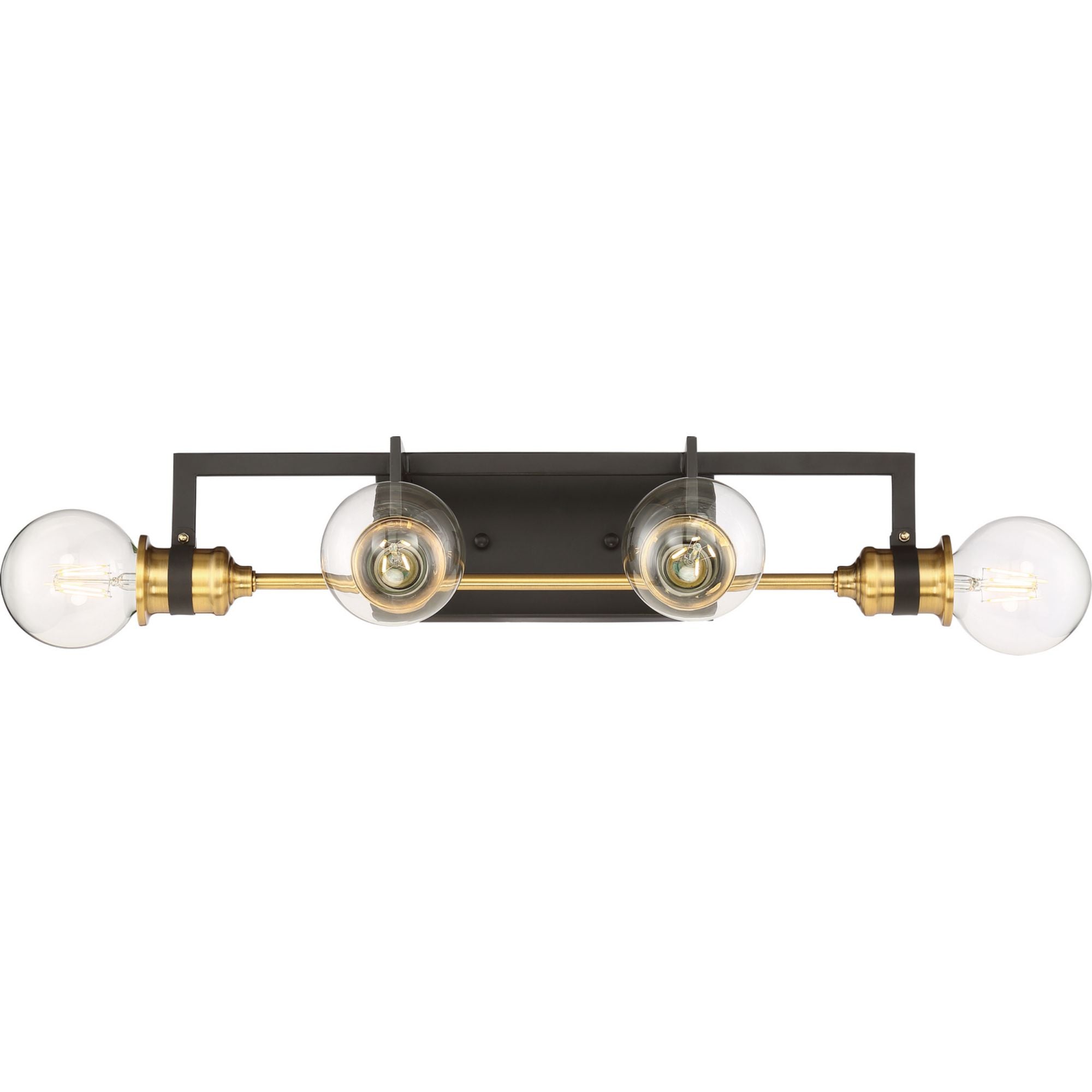Intention 22" 4 Lights Vanity Light, Black Finish - Bees Lighting