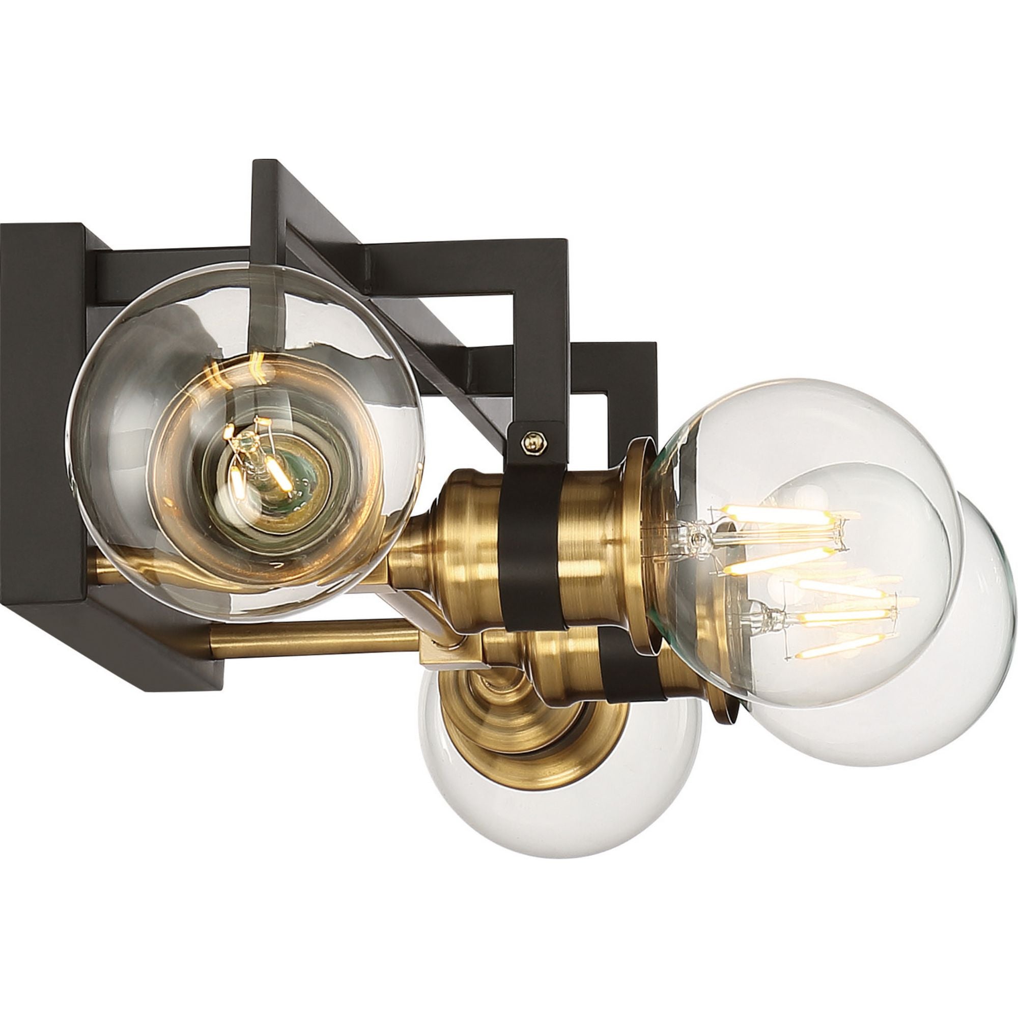 Intention 22" 4 Lights Vanity Light, Black Finish - Bees Lighting