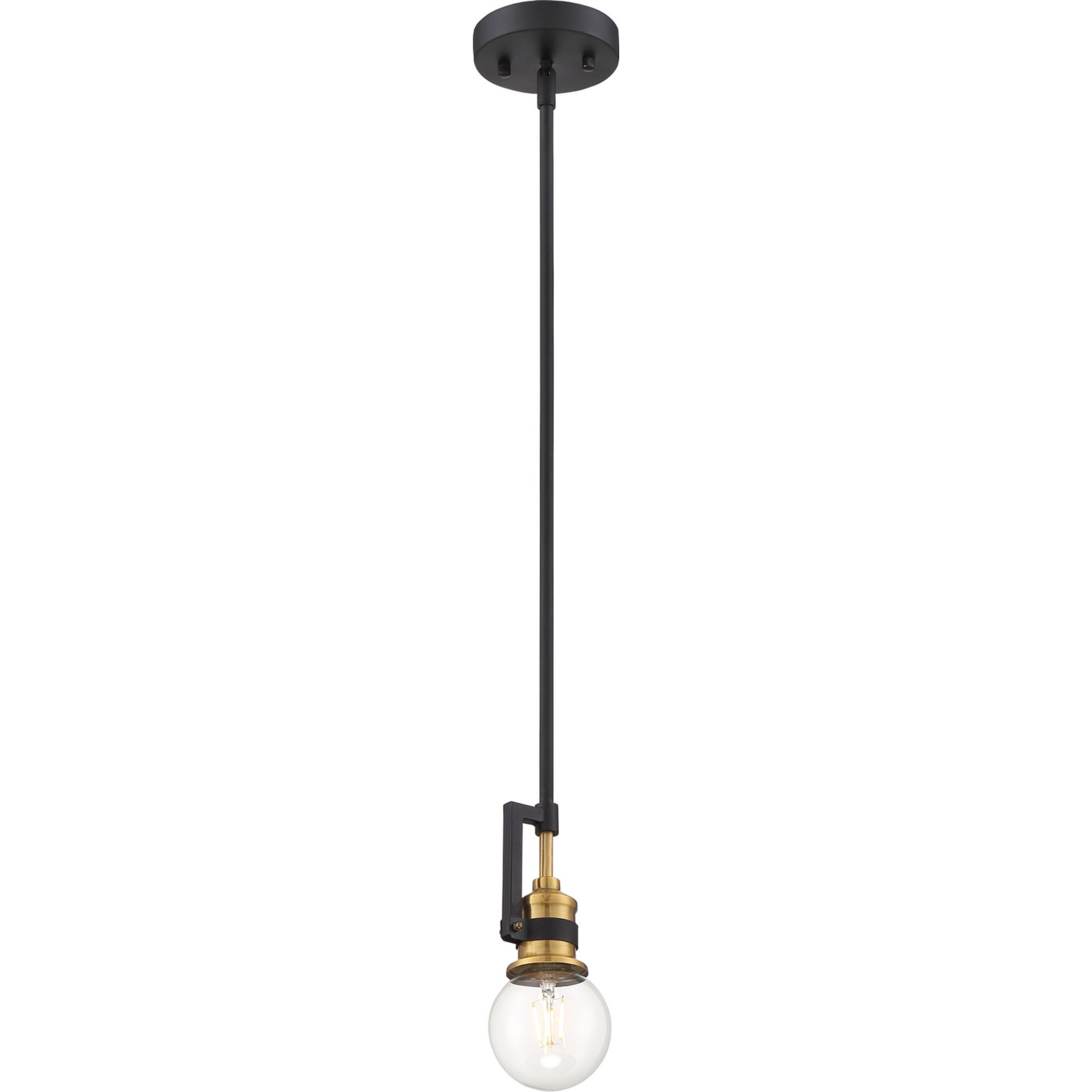 Intention 3" Mini Pendant, Black Finish - Bees Lighting