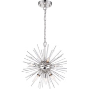 Cirrus Chandelier, Glass Rods - Bees Lighting