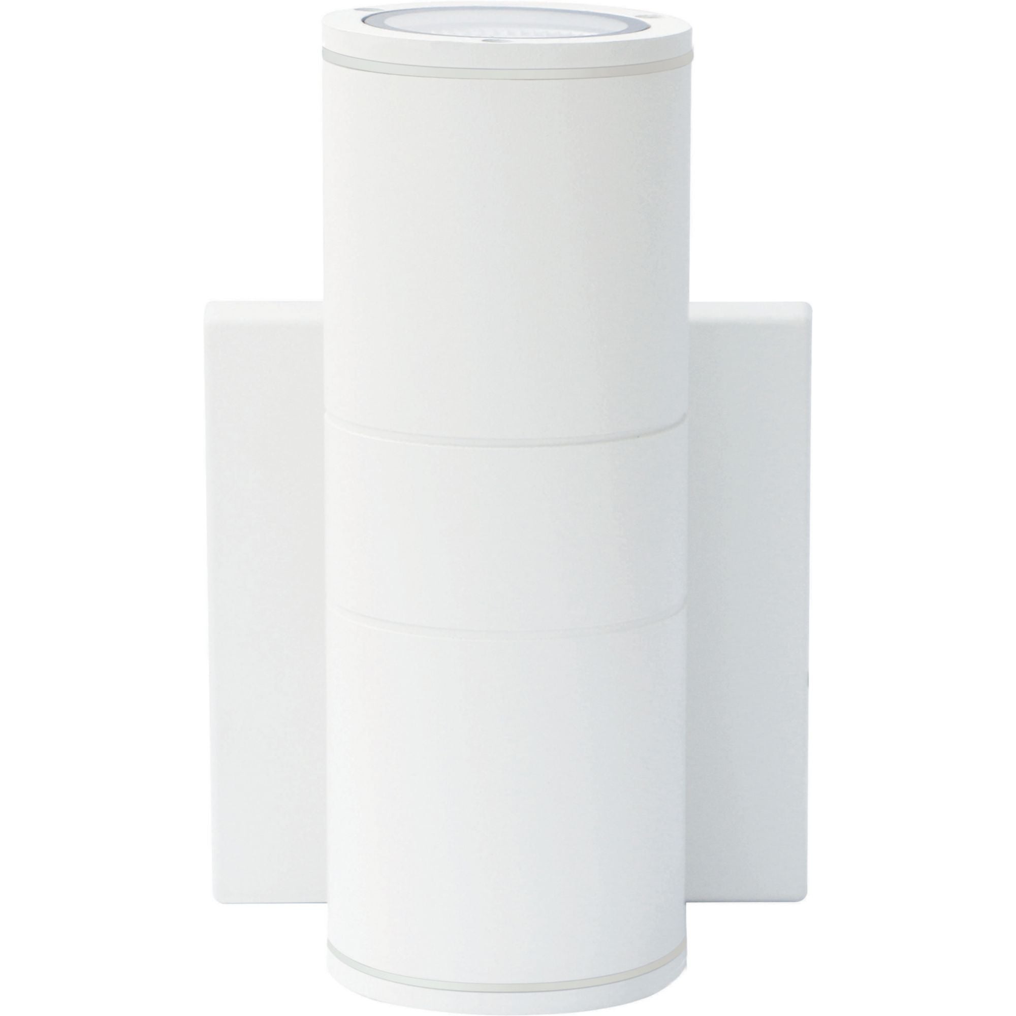 LED Small Outdoor Sconce, 10W, 900lm, 3000K, 120-277V, White - Bees Lighting