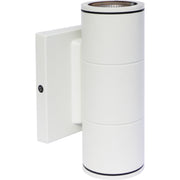 2 Lights LED Outdoor Cylinder Wall Light, Up/Down Lights - Bees Lighting