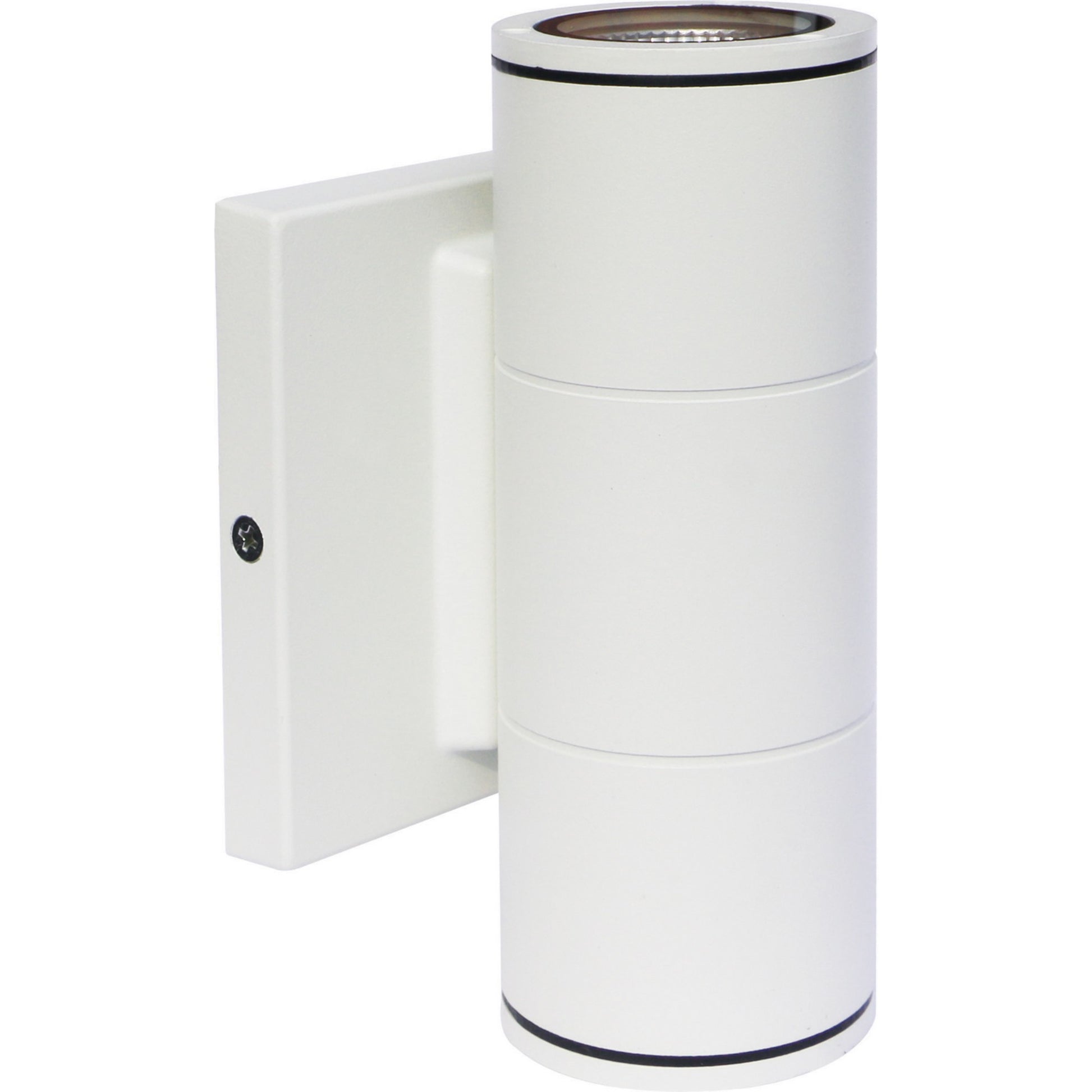 2 Lights LED Outdoor Cylinder Wall Light, Up/Down Lights - Bees Lighting