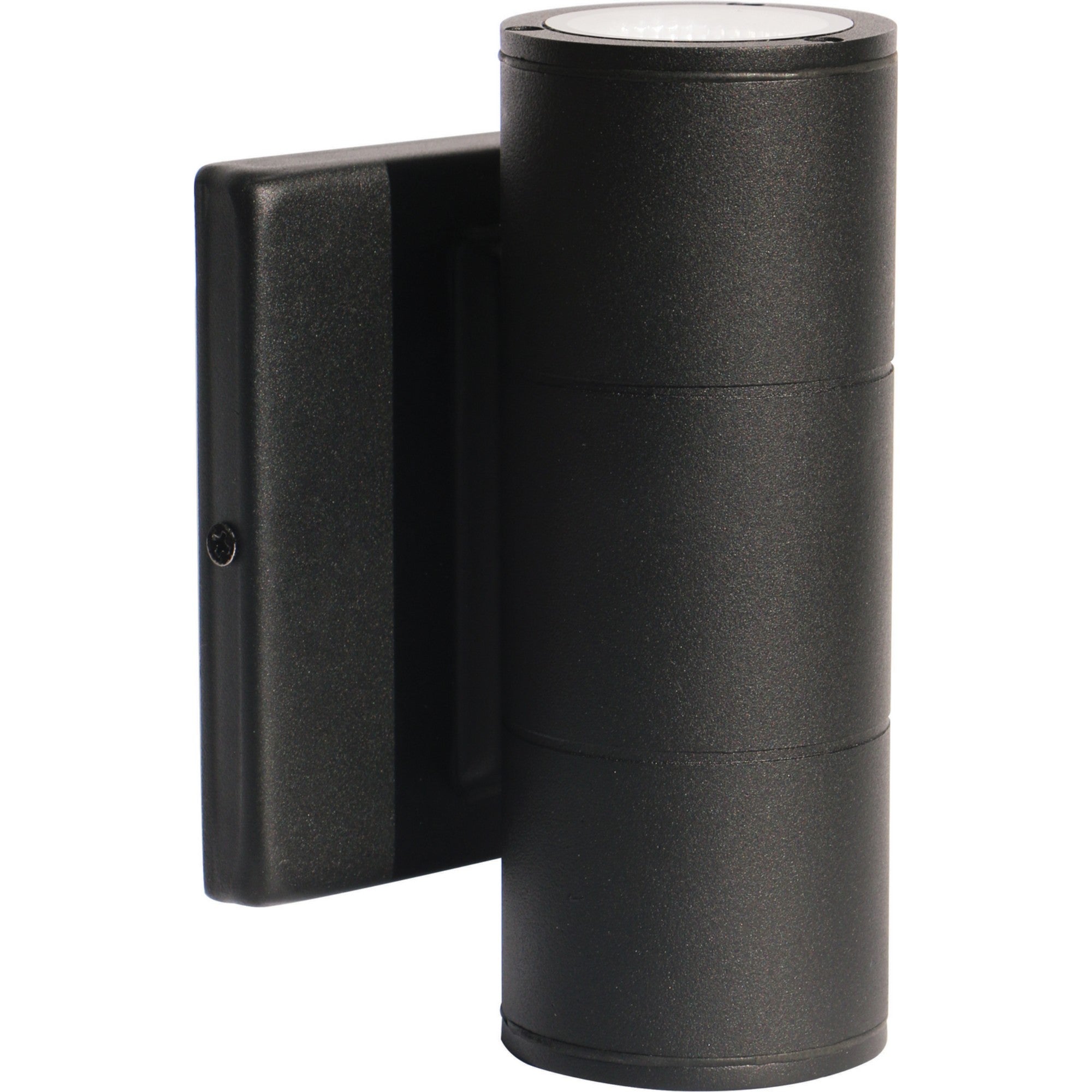 2 Lights LED Outdoor Cylinder Wall Light, Up/Down Lights - Bees Lighting