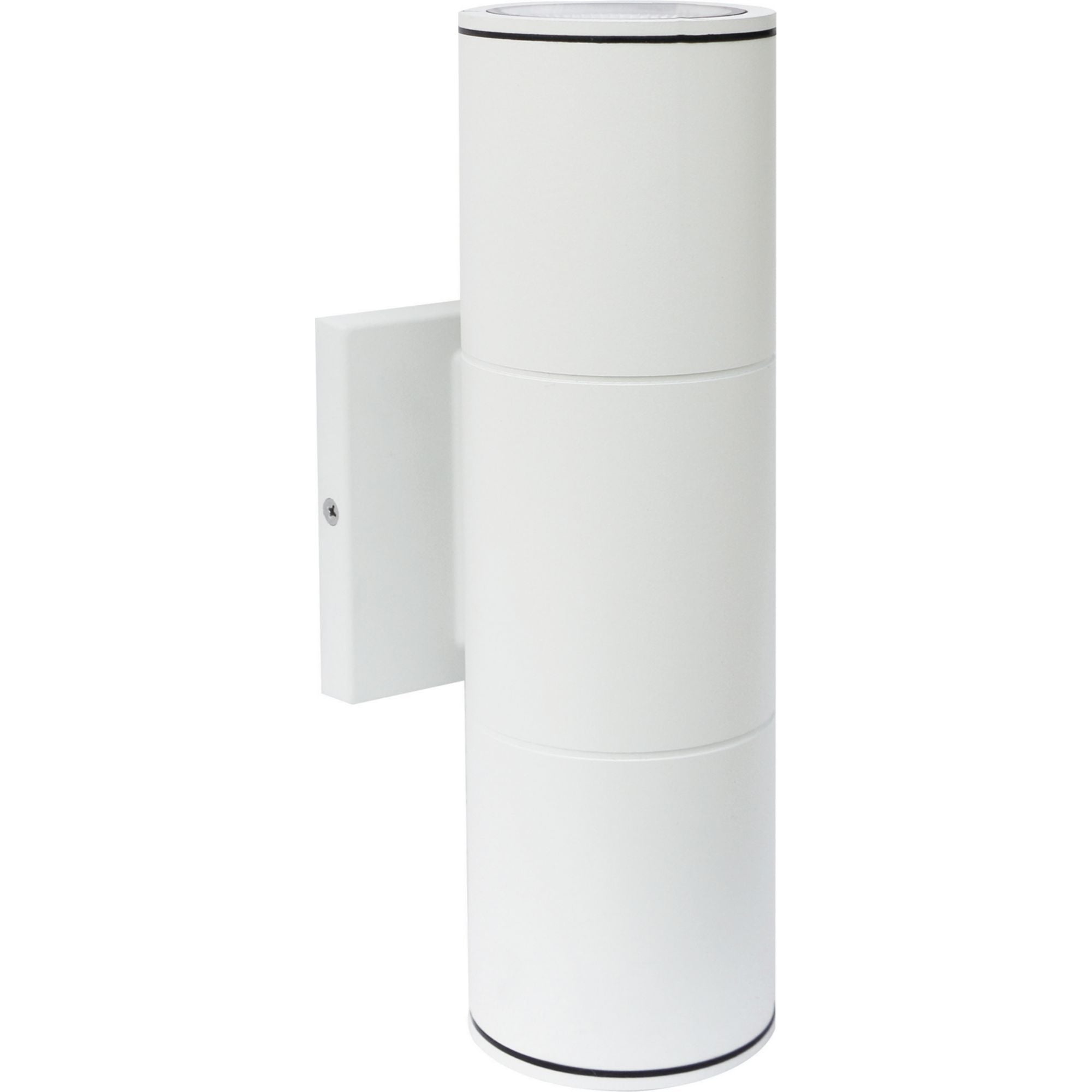 2 Lights LED Outdoor Cylinder Wall Light, Up/Down Lights - Bees Lighting
