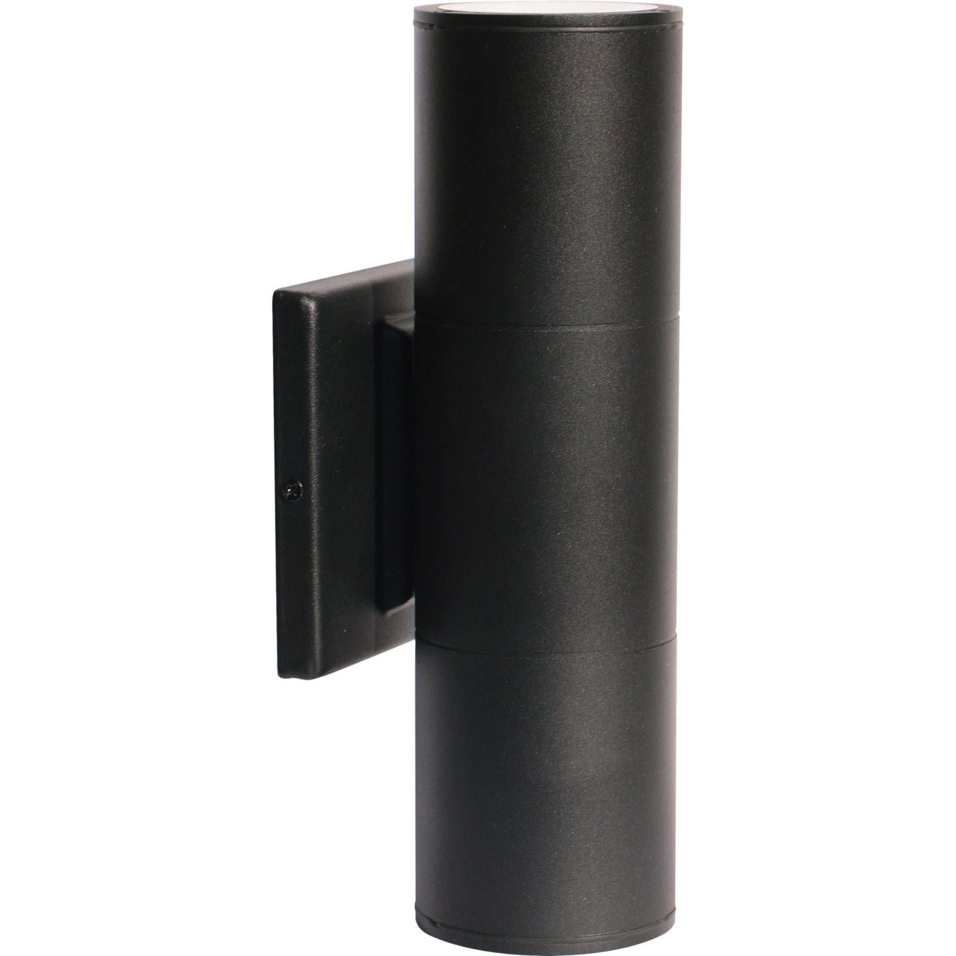 2 Lights LED Outdoor Cylinder Wall Light, Up/Down Lights - Bees Lighting