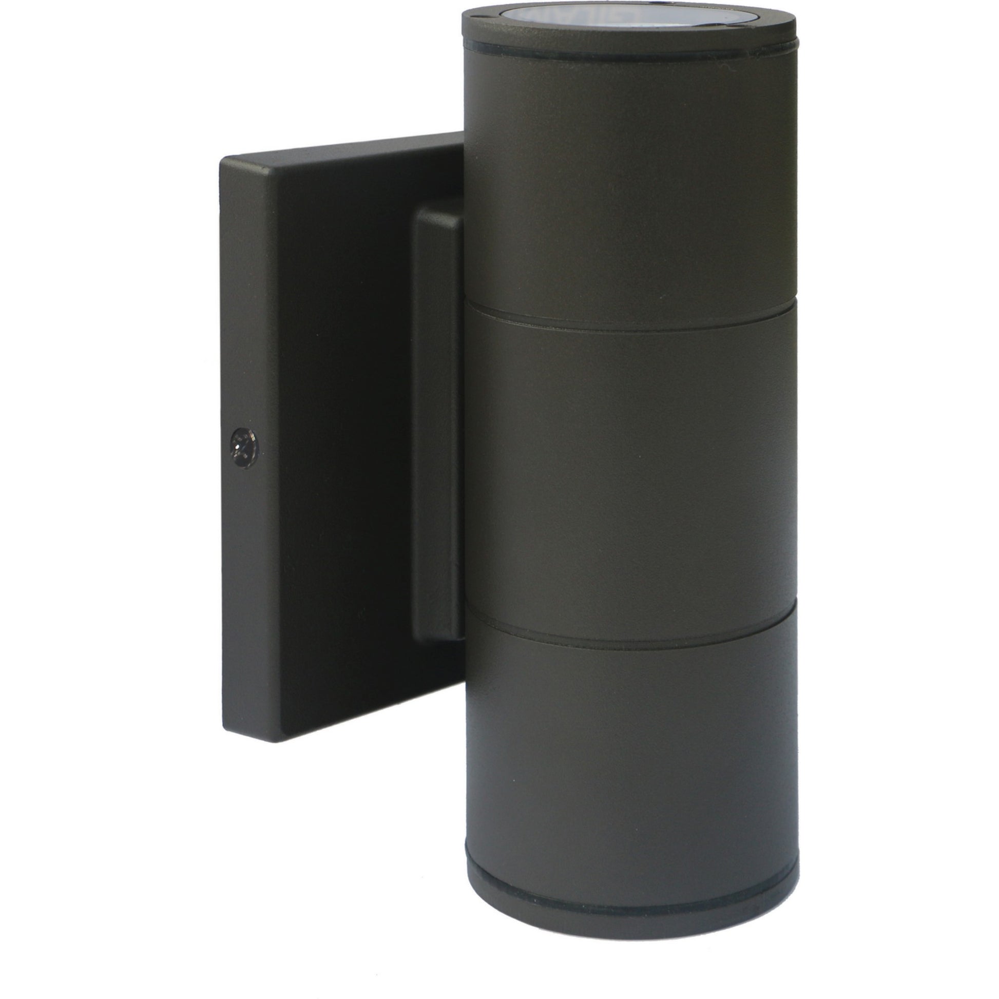 2 Lights LED Outdoor Cylinder Wall Light, Up/Down Lights - Bees Lighting
