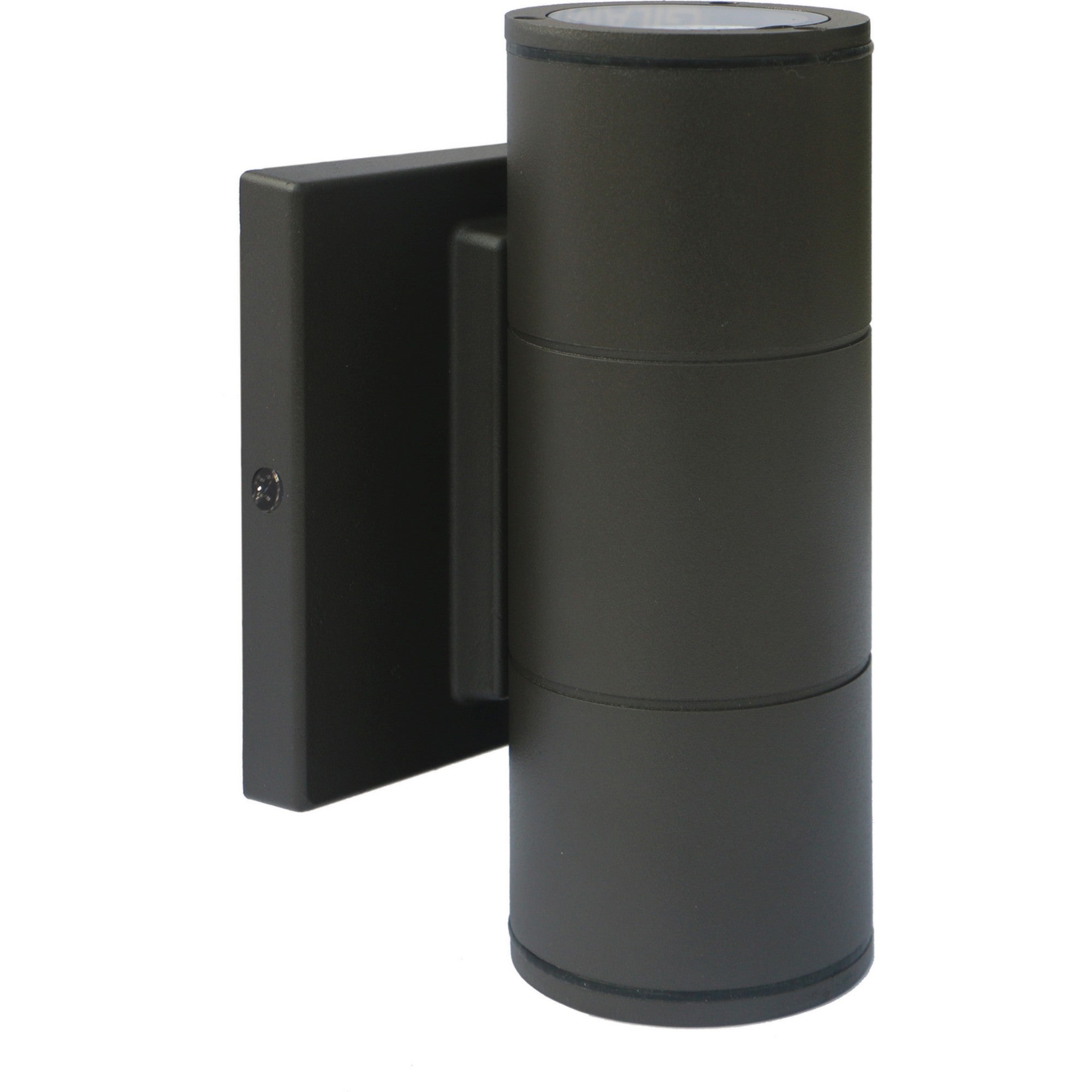2 Lights LED Outdoor Cylinder Wall Light, Up/Down Lights - Bees Lighting