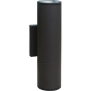 2 Lights LED Outdoor Cylinder Wall Light, Up/Down Lights - Bees Lighting