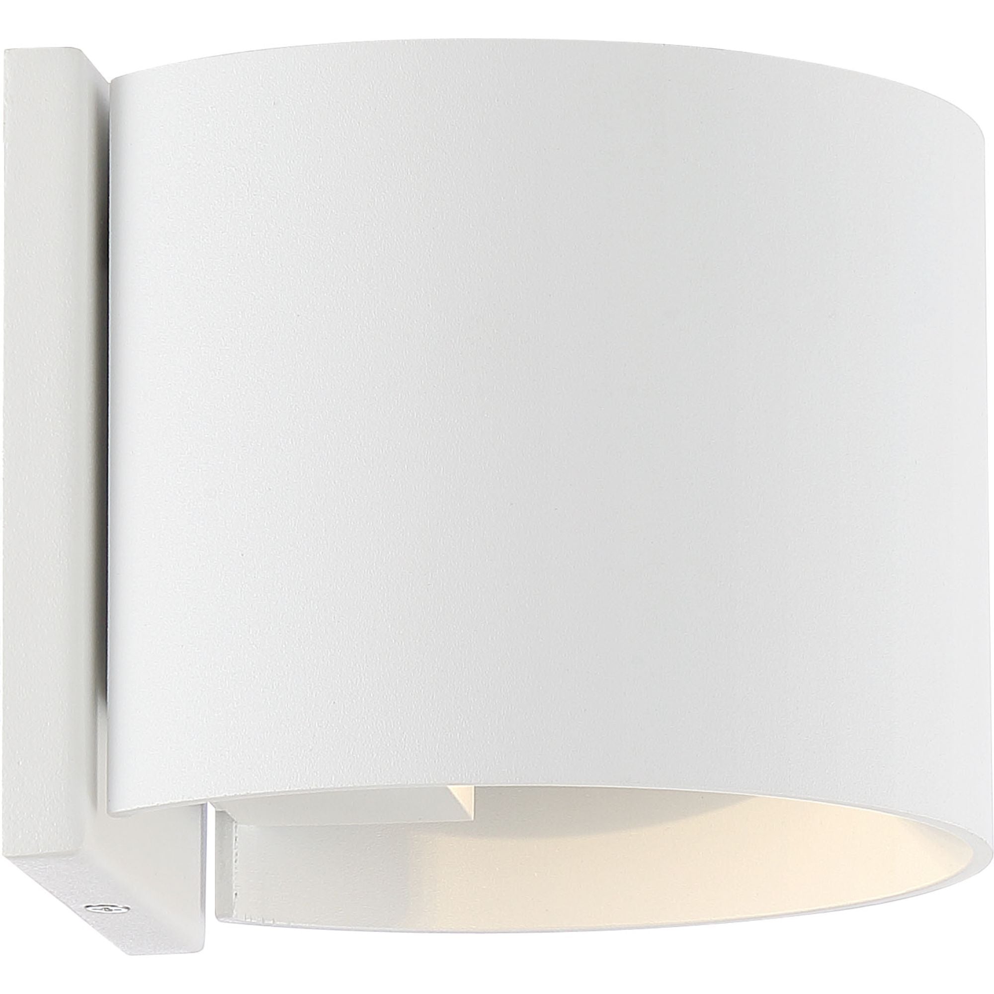 Lightgate 6 In. LED Wall Light 240 Lumens 3000K White Finish