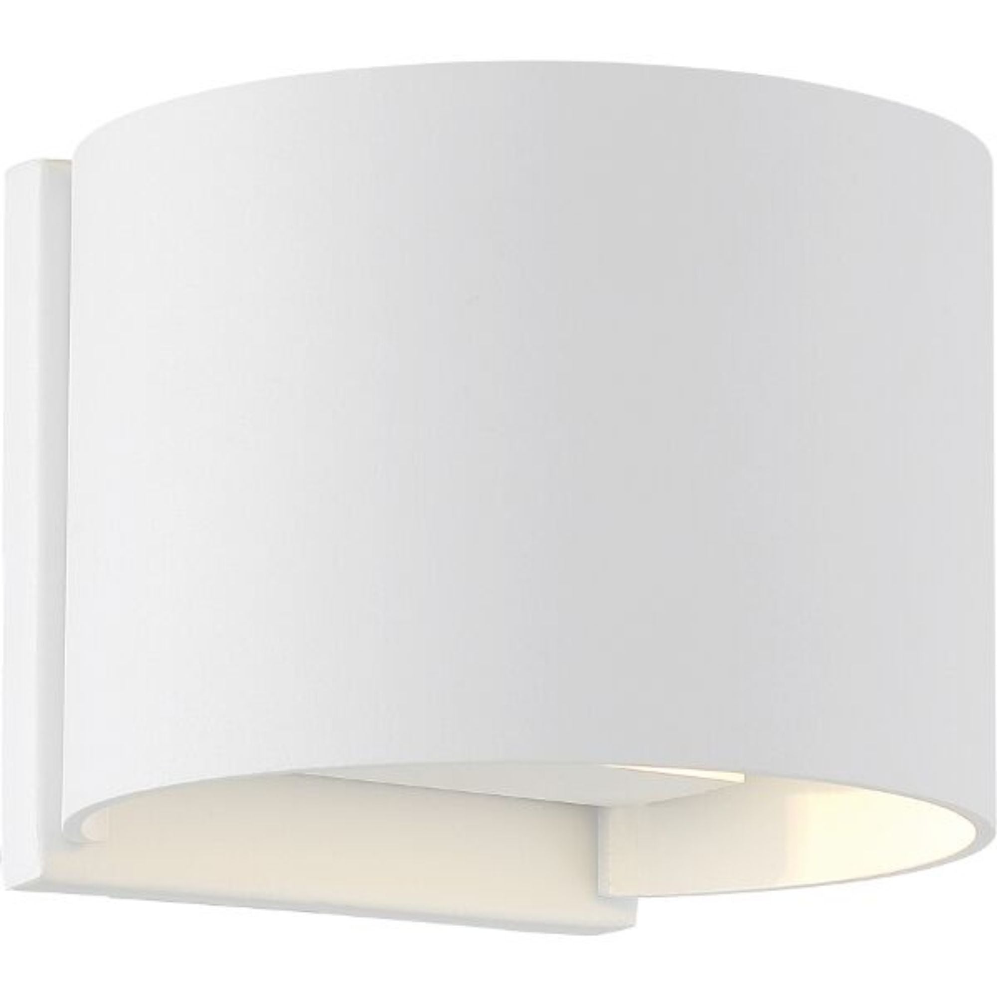 Lightgate 6" LED Wall Light, White Finish - Bees Lighting