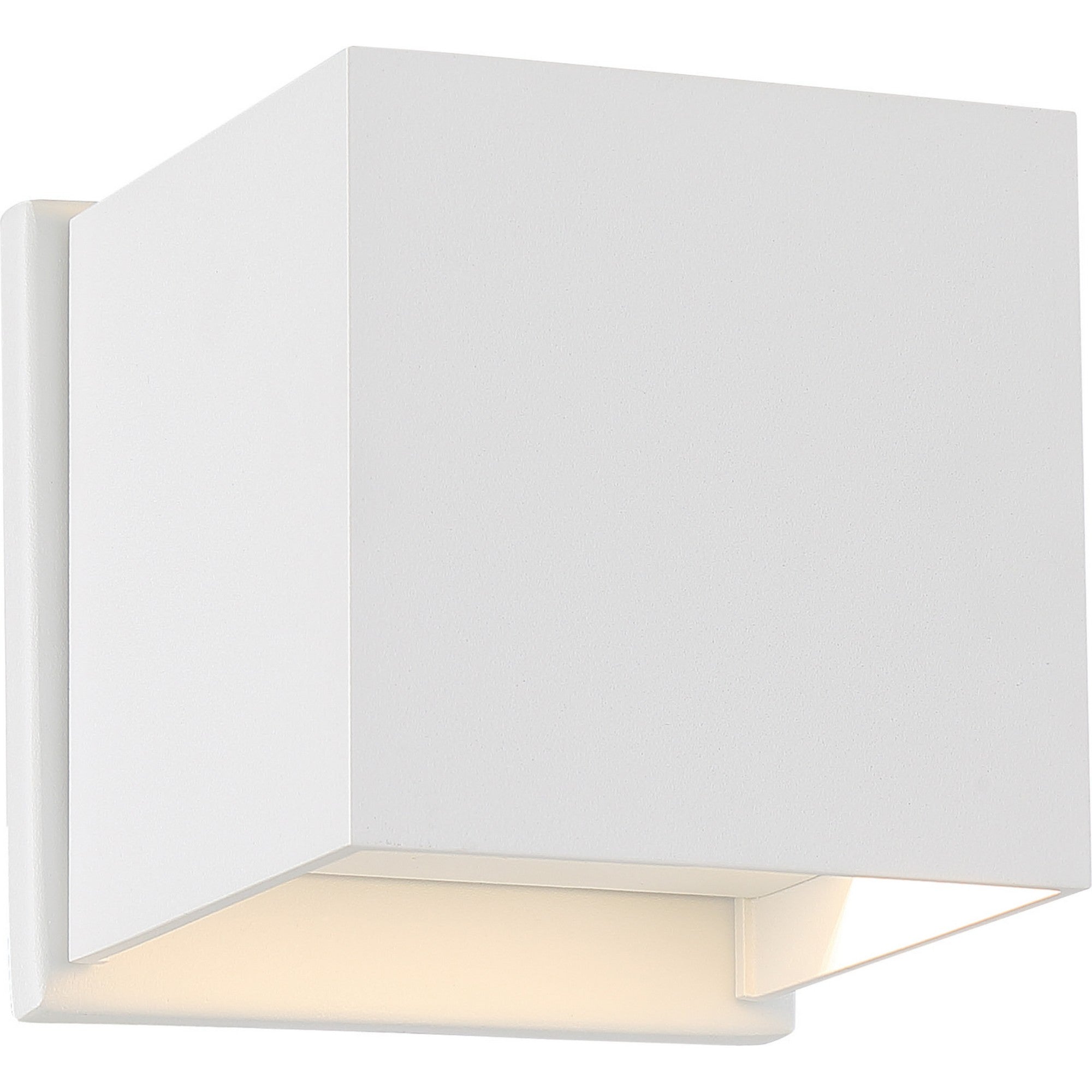Lightgate 5" LED Wall Light, White Finish - Bees Lighting