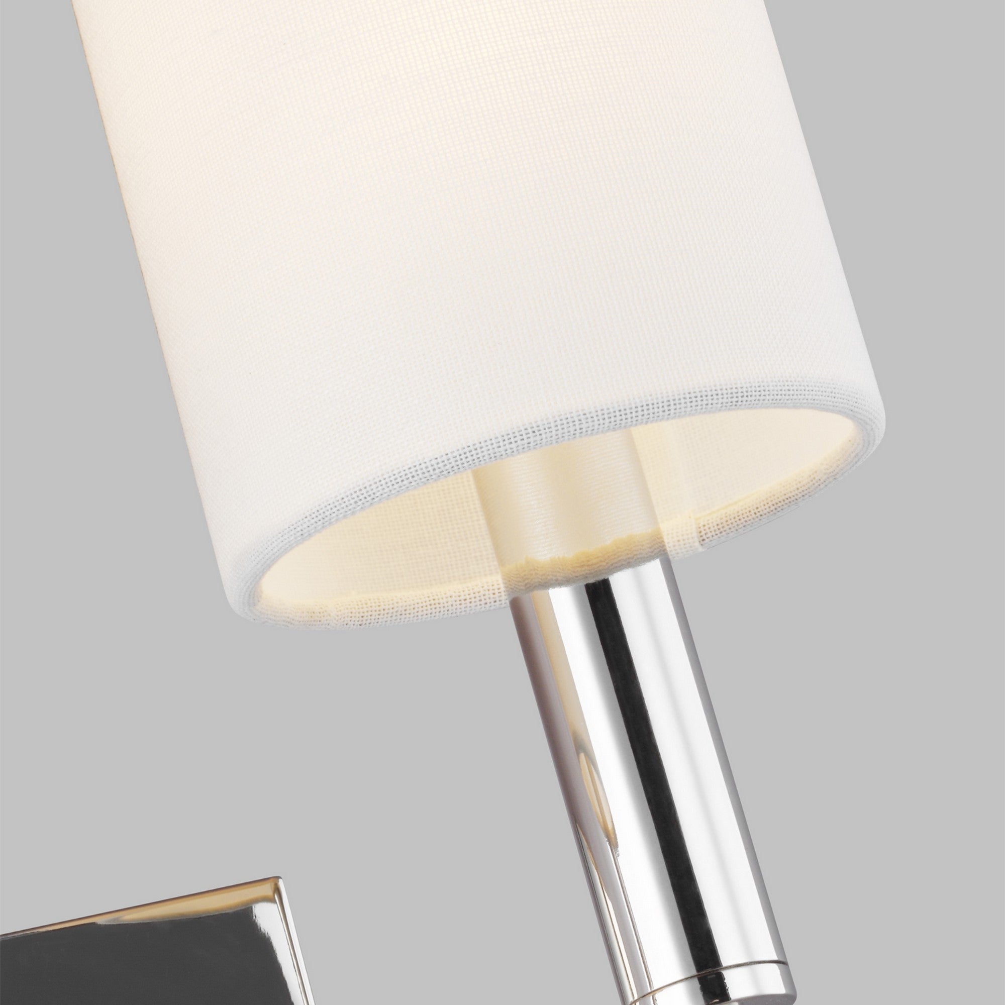 Brianna 14" 2-Light Wall Sconce, Polished Nickel Finish - Bees Lighting