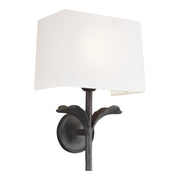 Georgia 17" Wall Sconce, Aged Iron Finish - Bees Lighting