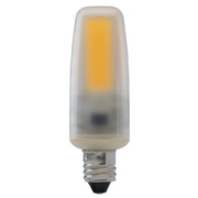 T4 Mini LED Bulb, 4 Watts, 460 Lumens, 5000K, E11 Mini-Candelabra Base, Frosted Finish - Bees Lighting