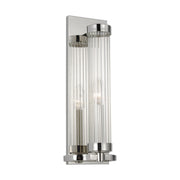 Demi 16" Wall Sconce, Polished Nickel Finish - Bees Lighting