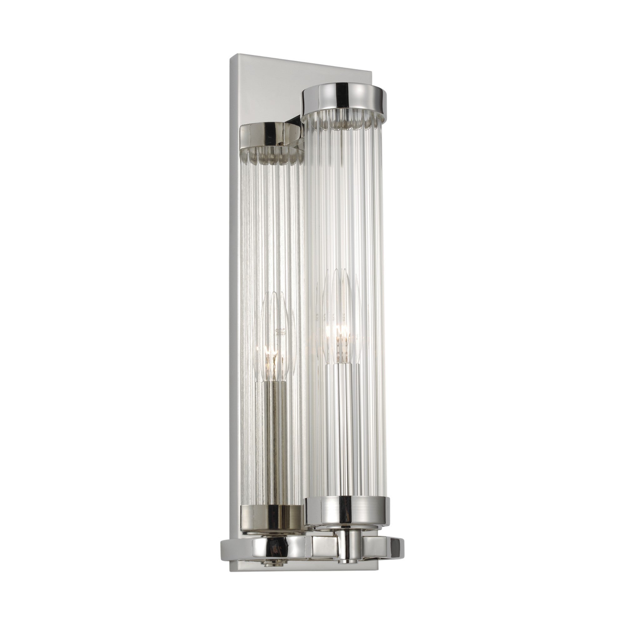 Demi 16" Wall Sconce, Polished Nickel Finish - Bees Lighting