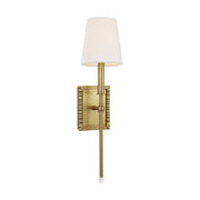 Baxley 21" Wall Sconce, Burnished Brass Finish - Bees Lighting