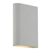 Lux 8" LED Wall Sconce, Satin Finish - Bees Lighting