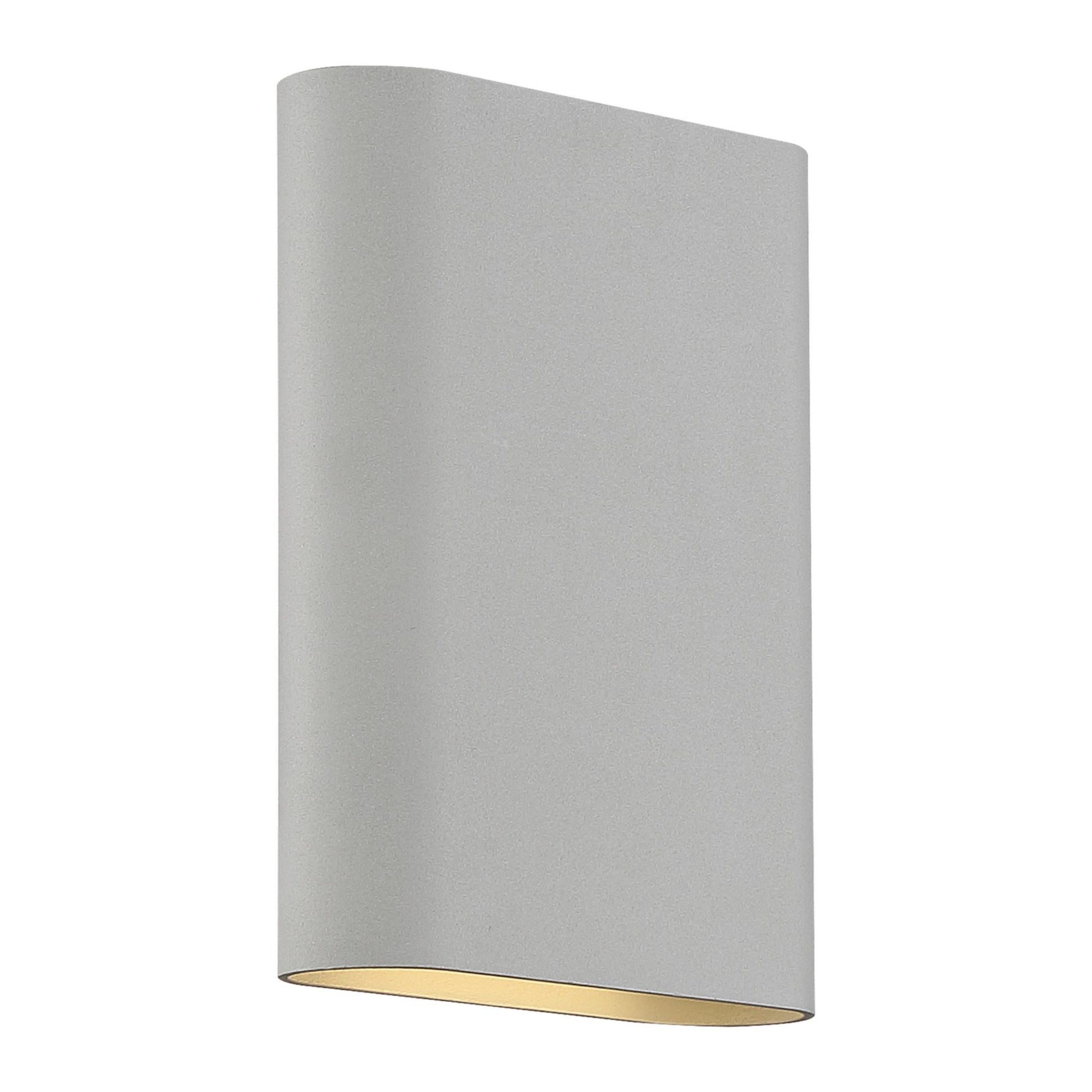 Lux 8" LED Wall Sconce, Satin Finish - Bees Lighting
