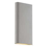 Lux 12" LED Wall Sconce, Satin Finish - Bees Lighting