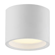 Reel 5" LED Flush Mount, White Finish