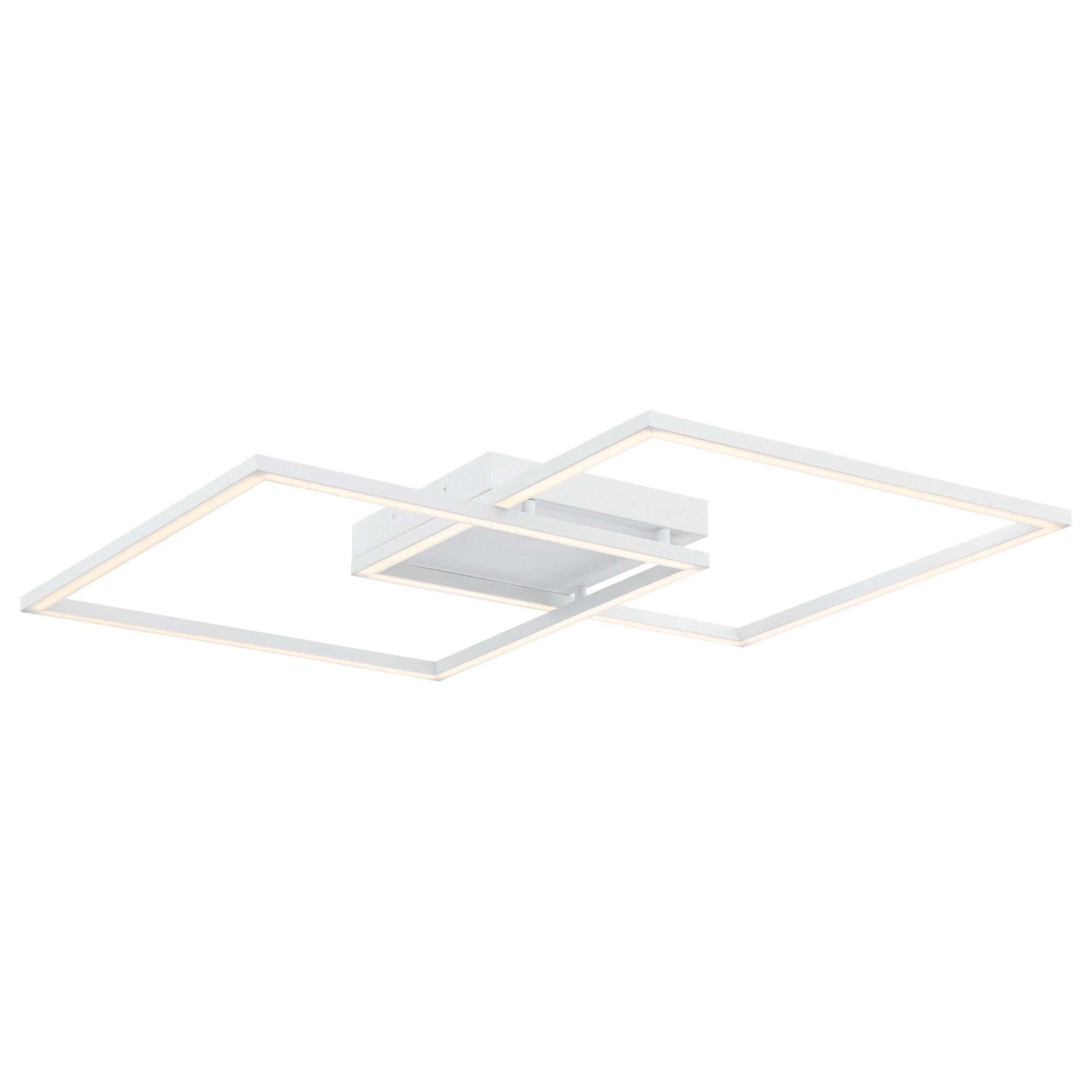 Squared 31" LED Outdoor Wall Sconce, White Finish - Bees Lighting