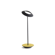 Royyo Matte Black With Honeydew Felt Modern LED Desk Lamp with USB Port - Bees Lighting