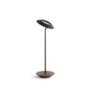 Royyo Matte Black With Oiled Walnut Modern LED Desk Lamp with USB Port - Bees Lighting