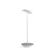 Royyo Matte White With Oxford Felt Modern LED Desk Lamp with USB Port - Bees Lighting
