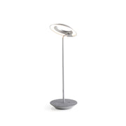 Royyo Silver With Oxford Felt Modern LED Desk Lamp with USB Port - Bees Lighting