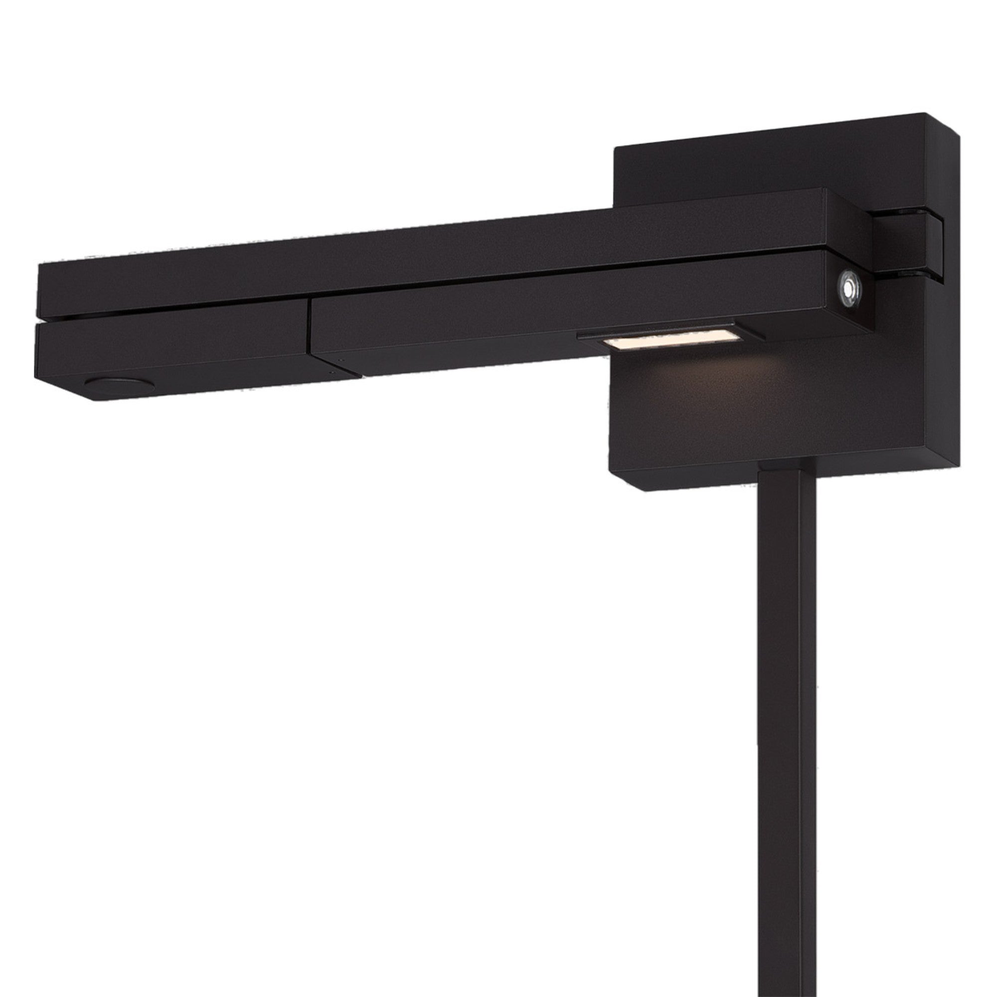 Flip 22" LED Swing Arm Wall Lamp, Black Finish, Left - Bees Lighting