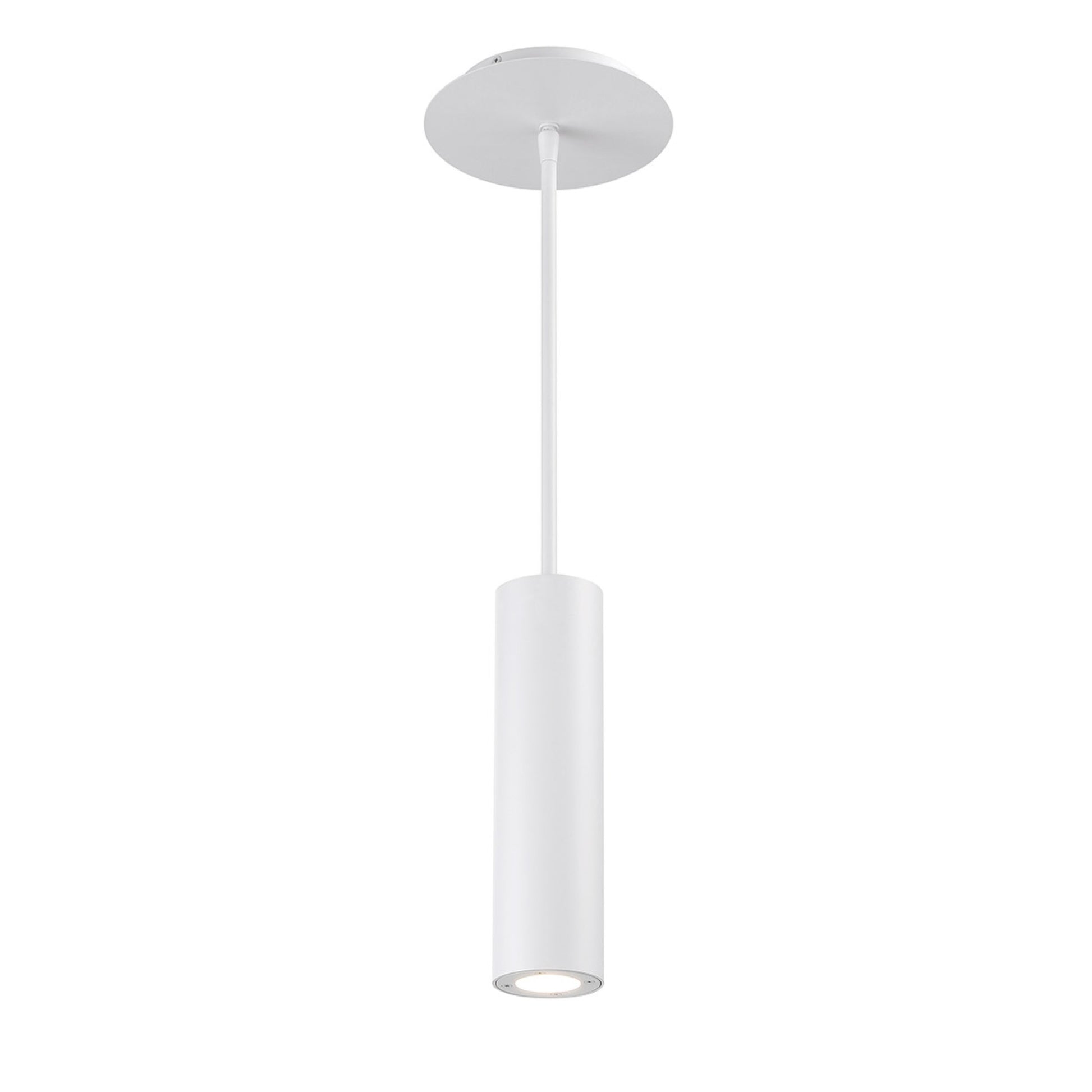 Caliber 10" LED Pendant, White Finish - Bees Lighting