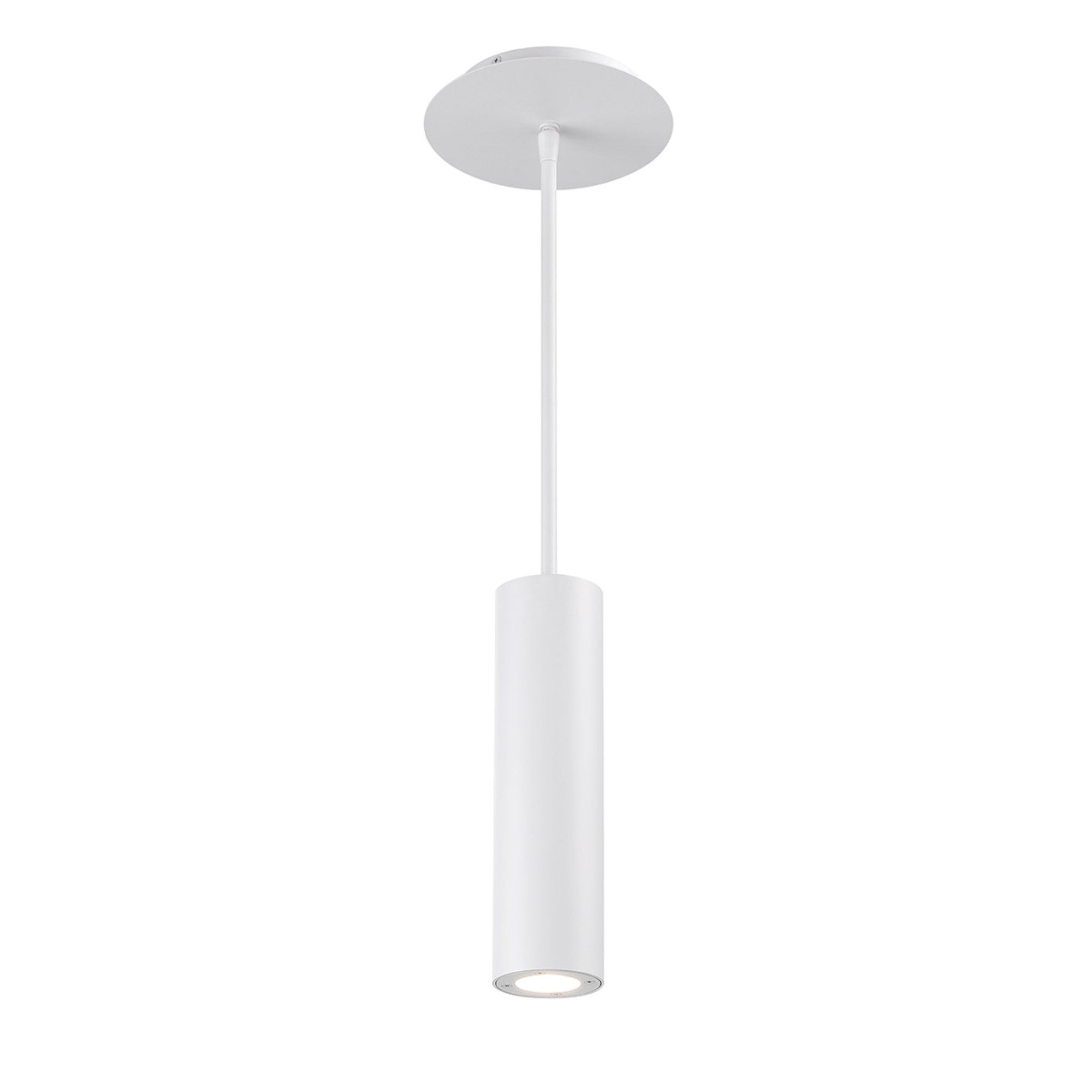 Caliber 10" LED Pendant, White Finish - Bees Lighting