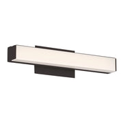 Brink 13" LED Bathroom Vanity, 3CCT, Brushed Black Finish - Bees Lighting