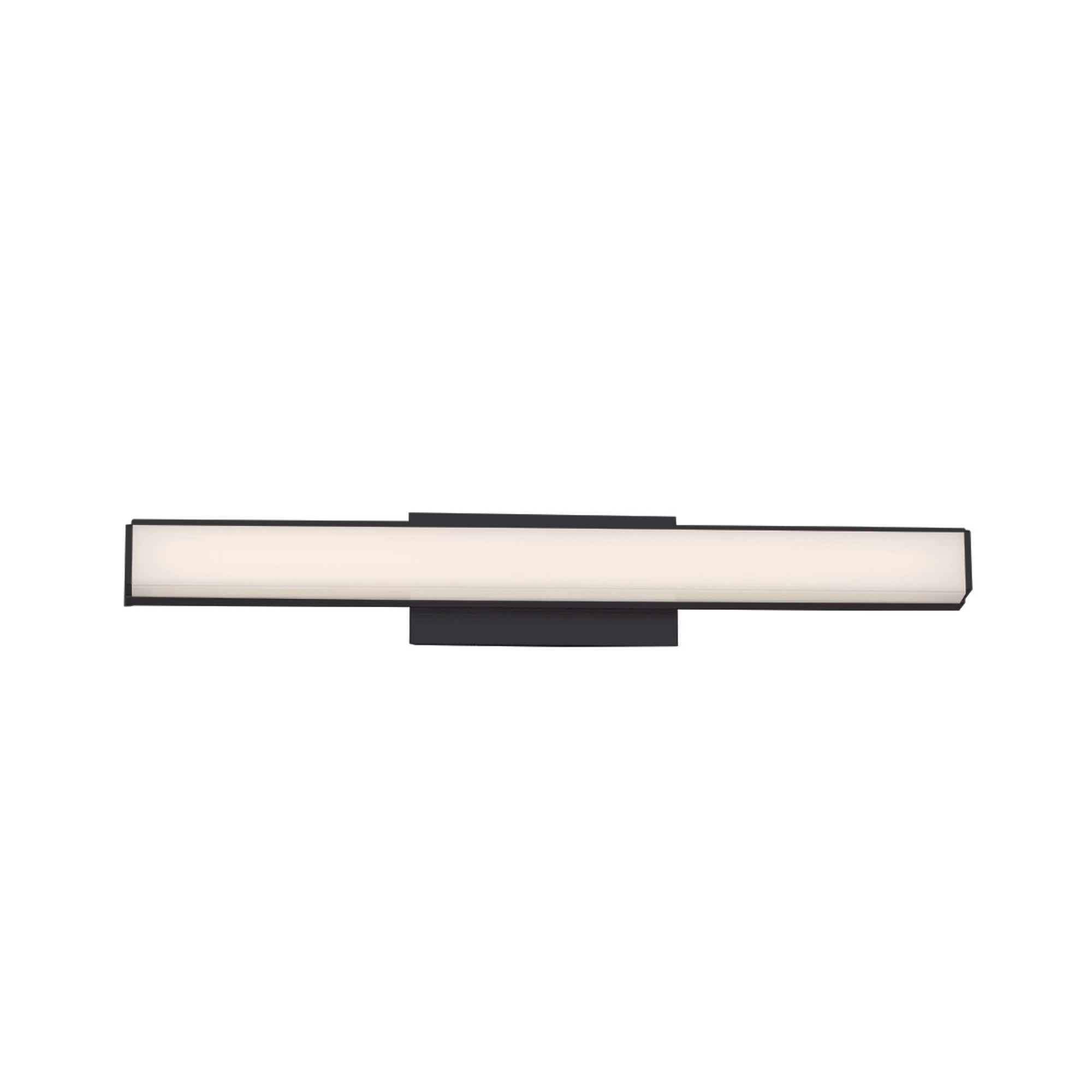 Brink 18" LED Bathroom Vanity, 3CCT, Brushed Black Finish - Bees Lighting