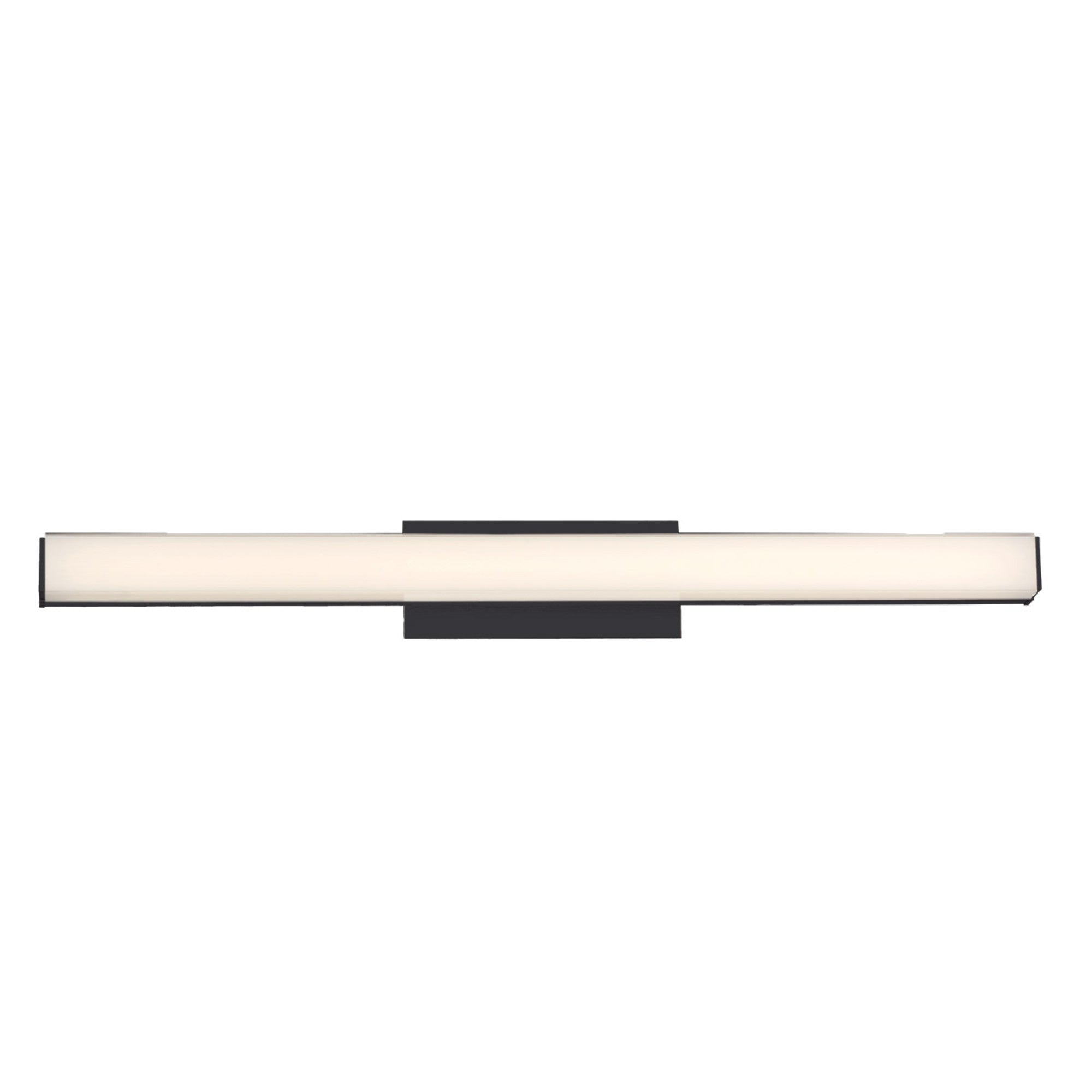 Brink 24" LED Bathroom Vanity, 3CCT, Brushed Black Finish - Bees Lighting