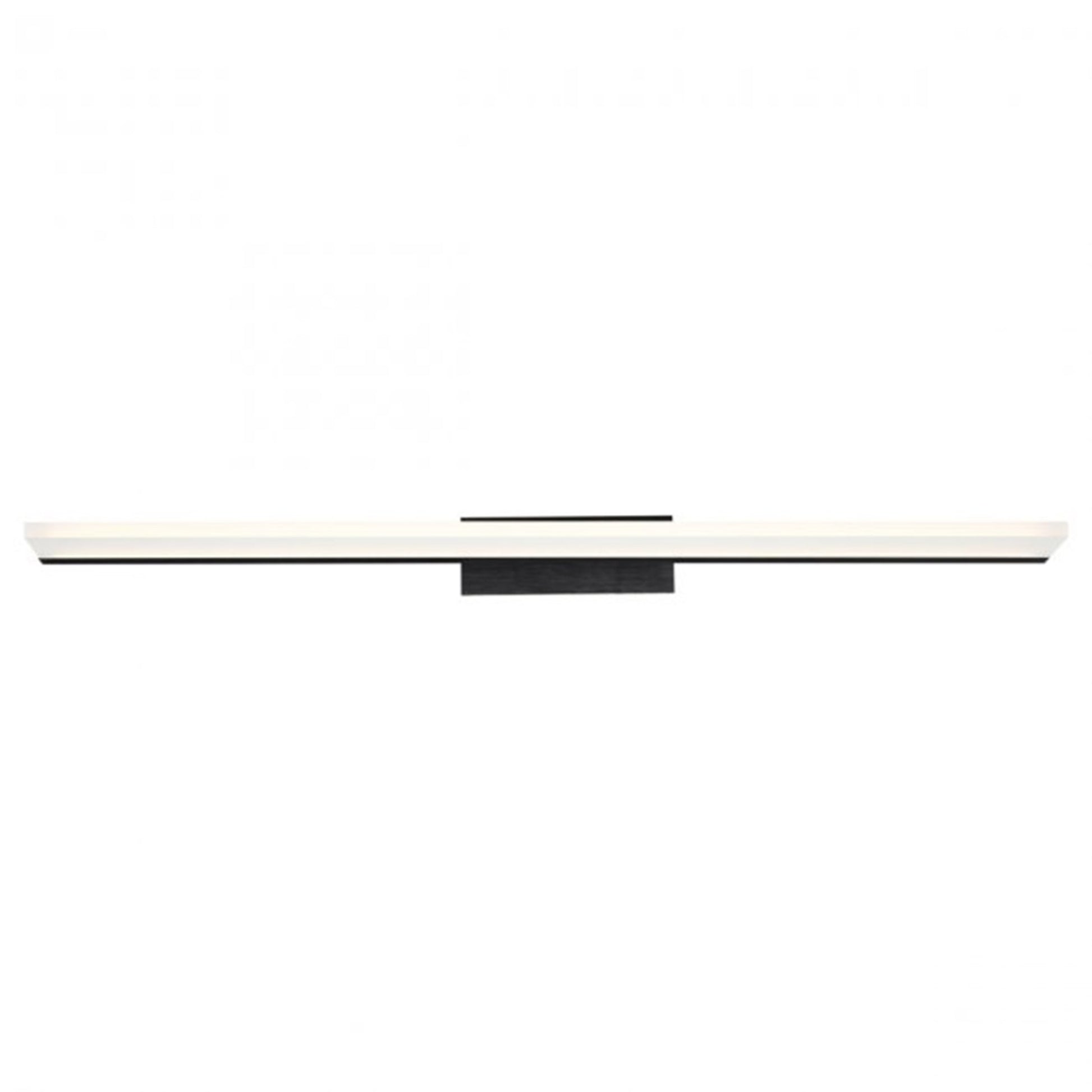 Level 37" LED Bathroom Vanity, Brushed Black Finish - Bees Lighting