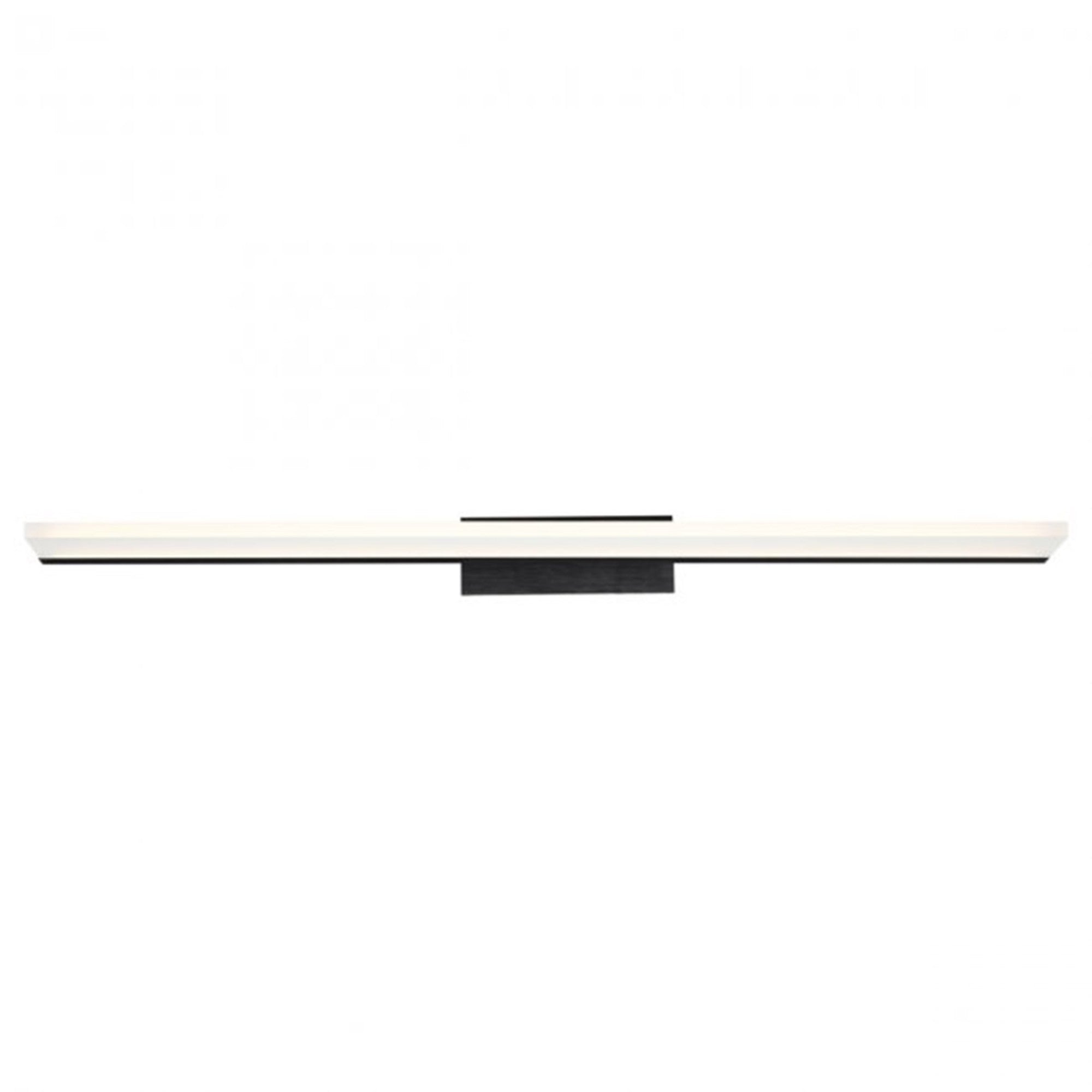 Level 37" LED Bathroom Vanity, Brushed Black Finish - Bees Lighting