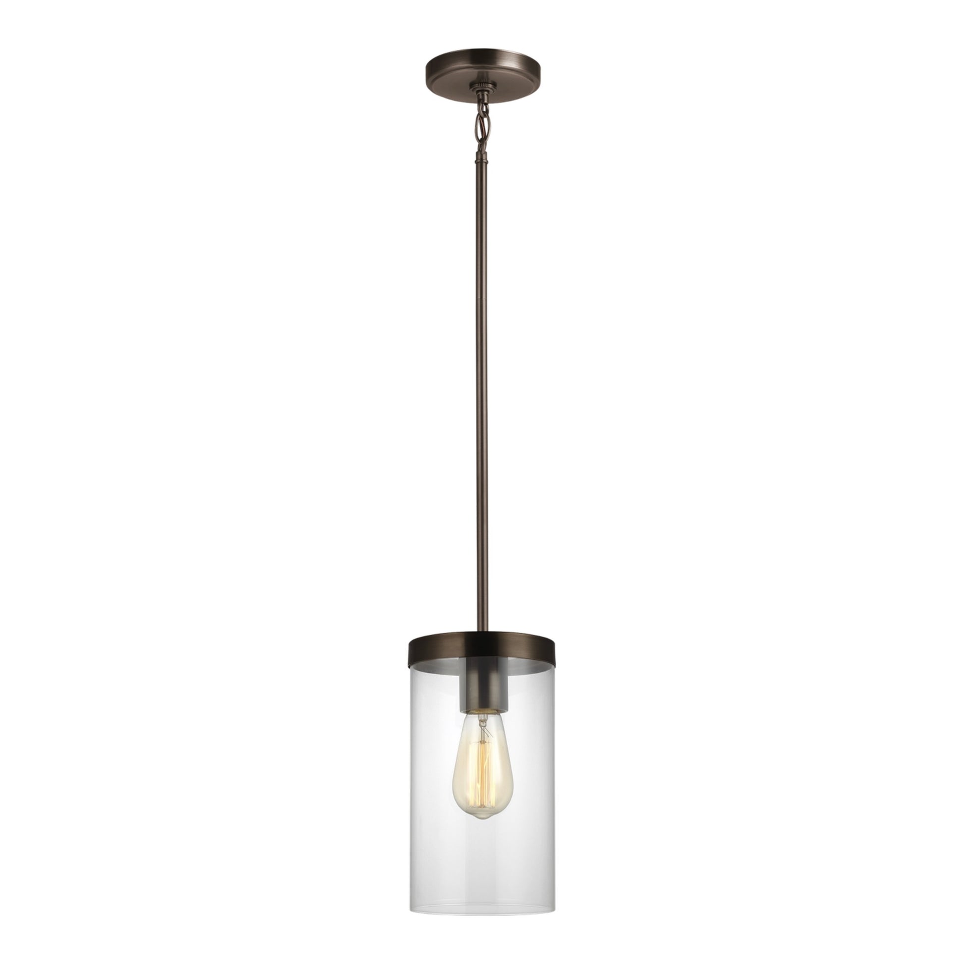 Zire 6" LED Pendant, Brushed Oil Rubbed Bronze Finish - Bees Lighting