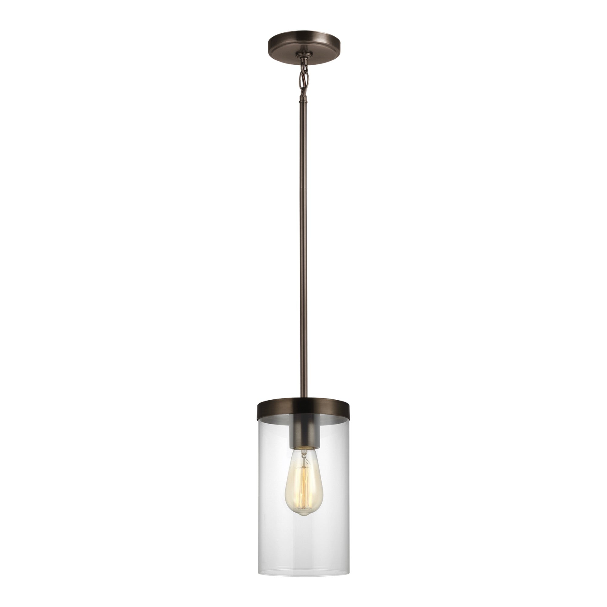 Zire 6" LED Pendant, Brushed Oil Rubbed Bronze Finish - Bees Lighting