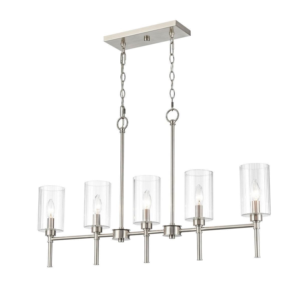 Chastine 22 in. 5 Lights Linear Chandelier - Bees Lighting