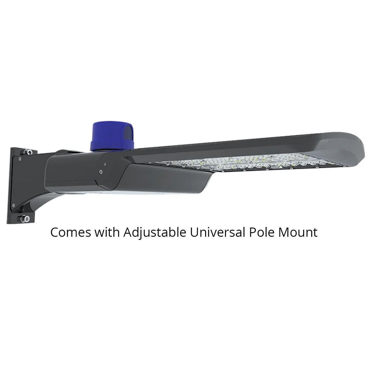 LED Pole Light, 300W, 46300 Lm, 30K/40K/50K, Photocell, 120-277V, Bronze - Bees Lighting