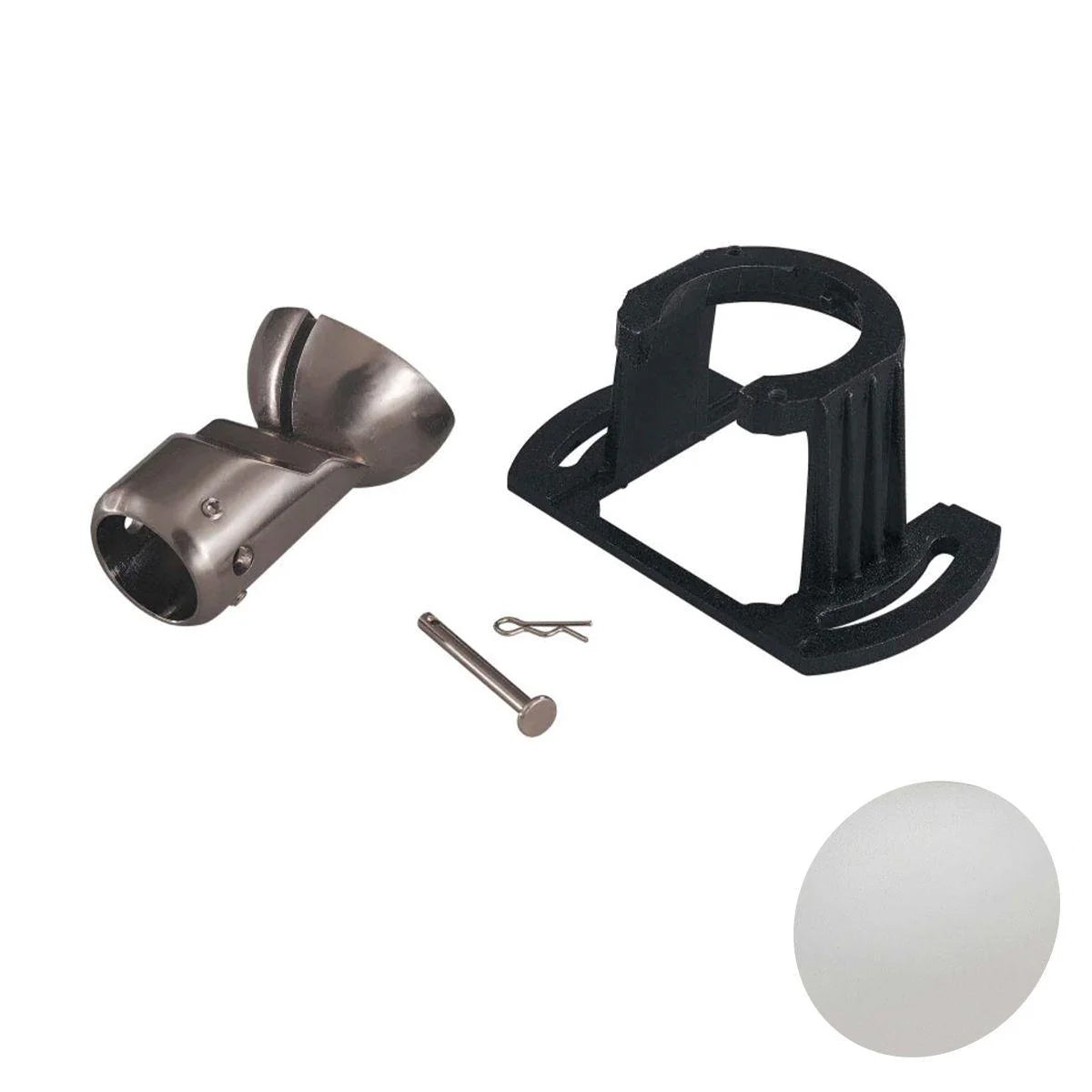45 Degree Slope Ceiling Fan Adapter Flat White Finish - Bees Lighting